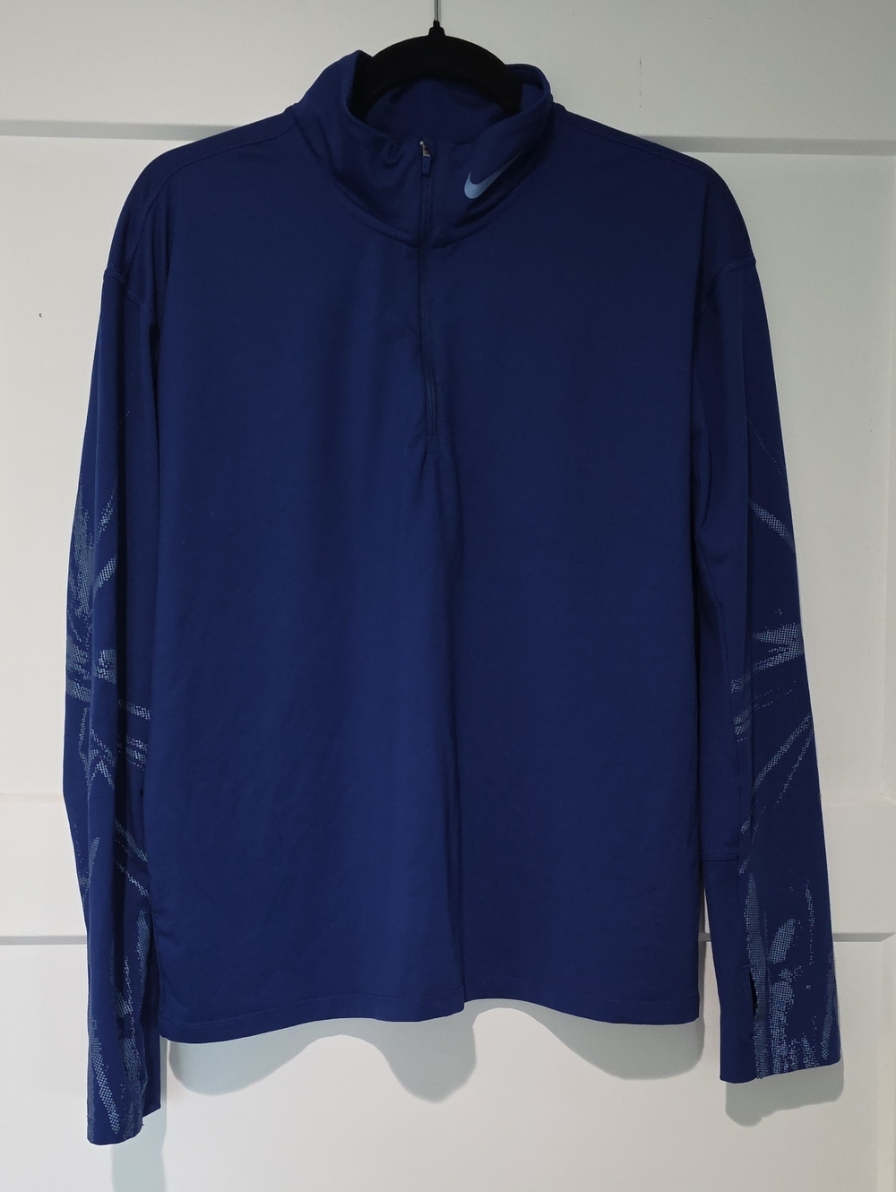 Nike Dri-FIT Purple/deep Royal Blue Half-Zip Pullover